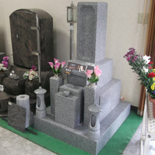 大島石普通型墓石